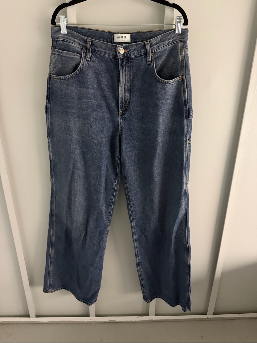 AGOLDE Magda Carpenter Jean Mid-Rise Loose Fit 29 - Picture 7 of 14